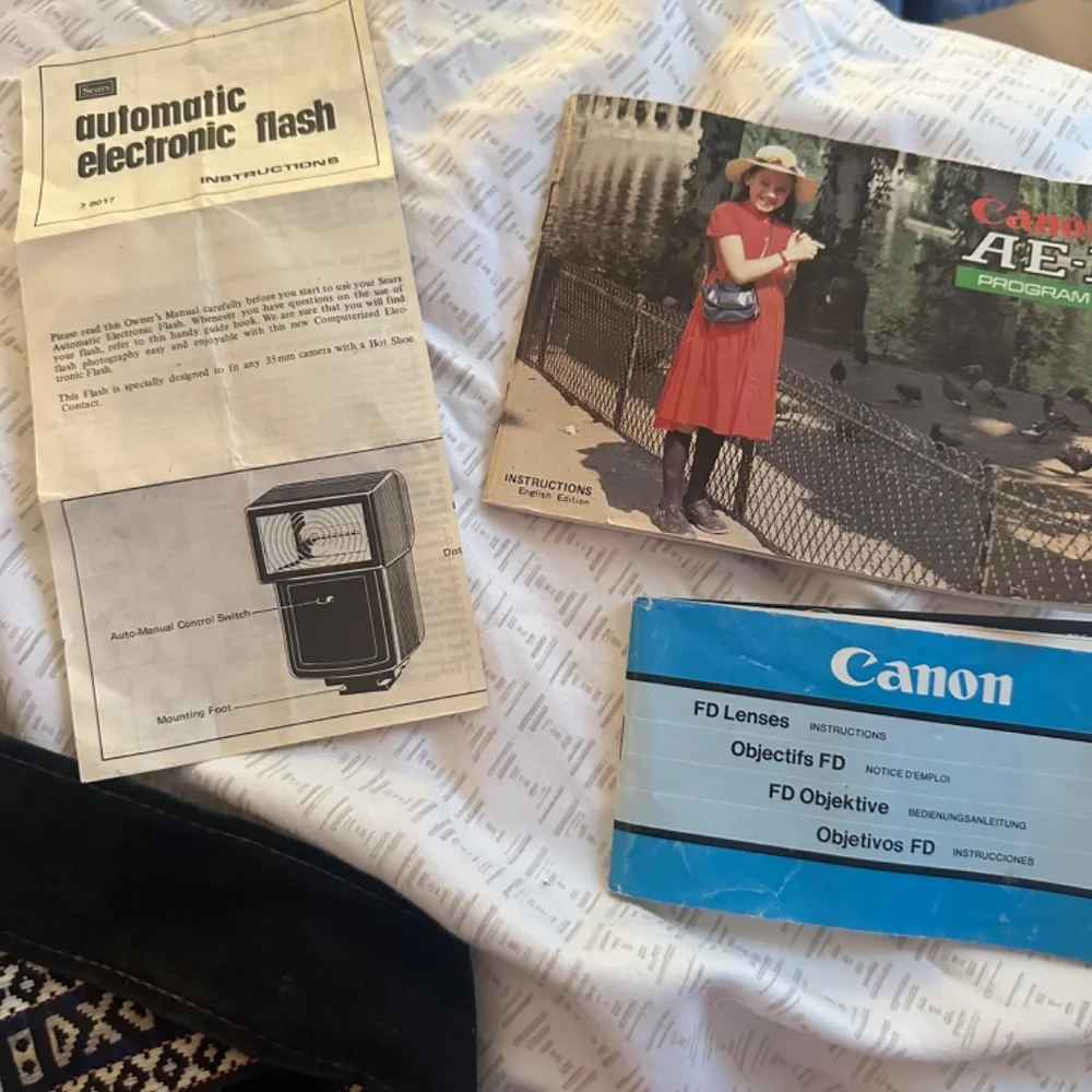 Canon AE-1 Vintage Film Camera
